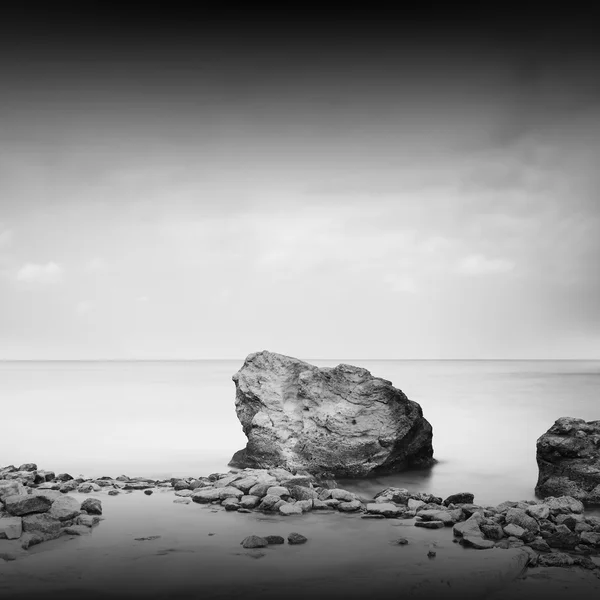 黒い海岸 — ストック写真