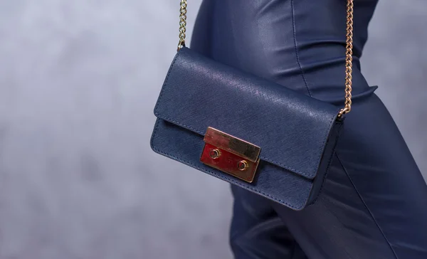 Close up of gorgeous stylish bag — Stock Photo, Image