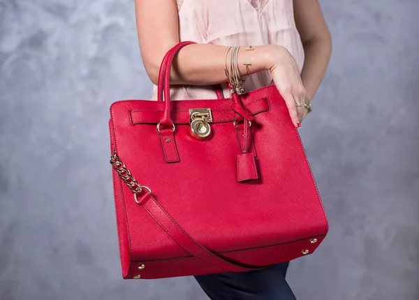 Close up of gorgeous stylish bag — Stock Photo, Image