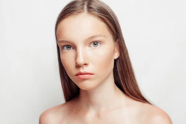 Beauty Woman face Portrait — Stock Photo, Image