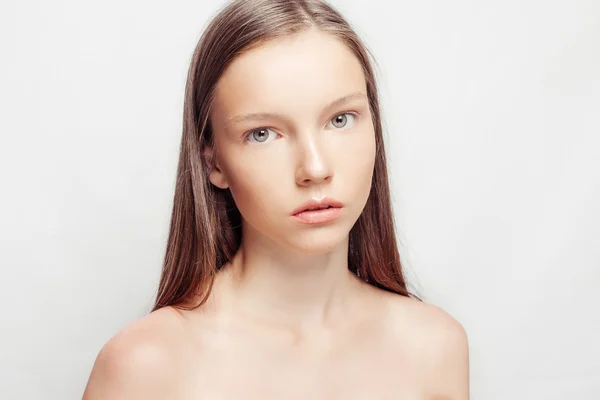 Beauty Woman face Portrait — Stock Photo, Image