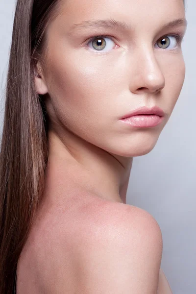 Beauty Woman face Portrait — Stock Photo, Image