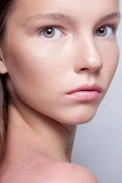 Beauty Woman face Portrait — Stock Photo, Image