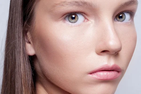 Beauty Woman face Portrait — Stock Photo, Image