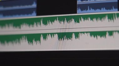 Ses Yöneticisi, bilgisayar programı makro görünümünde imleci ölçeklendiren yeni projenin ses izini yakınlaştırır