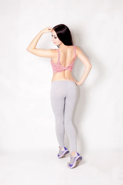 섹시 한 아름 다운 운동 엉덩이 여자 — 스톡 사진