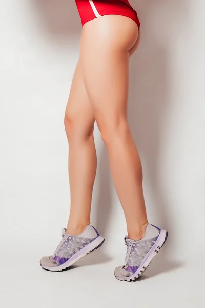 Sexy mooi atletische kont vrouw — Stockfoto