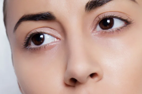 Beautiful female eye close up — Stock Photo, Image