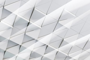 3D illüstrasyon soyut mimari desen