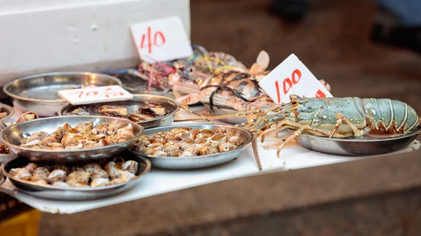 Mercado asiático tradicional — Fotografia de Stock