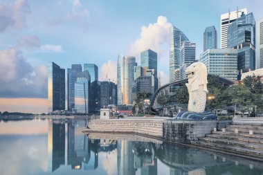 Singapur'un görünümünü