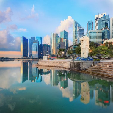 Singapur'un görünümünü
