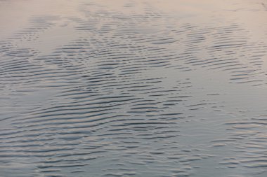 Islak kum plaj arka plan