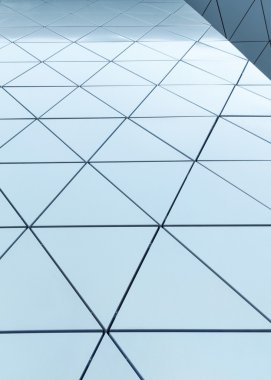 3D illüstrasyon soyut mimari desen