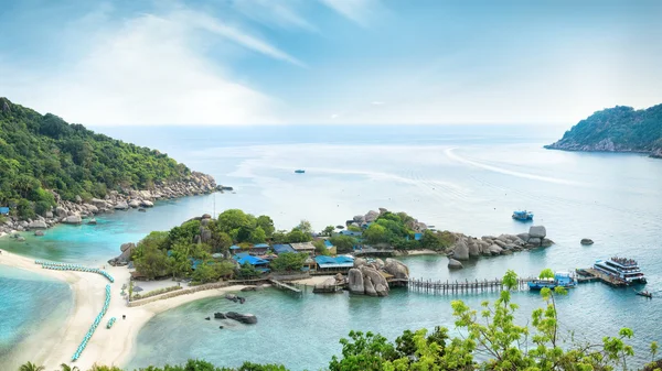 Asian tropical beach paradise in Thailand — Stock Photo, Image