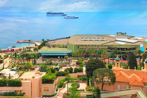 cote dazur, Monaco sahil boyunca görüntüleyin