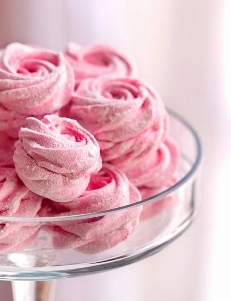 Sweet holiday buffet with marshmallow — Stock Photo, Image