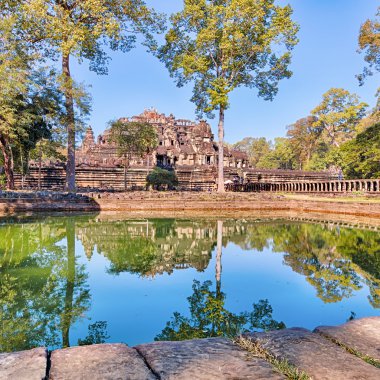 Baphuon tapınak Phimeanakas kapısı, Angkor, Kamboçya