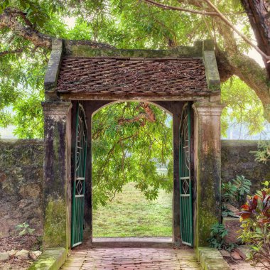 Asya tropik bahçesi, Ninh Binh, Vietnam