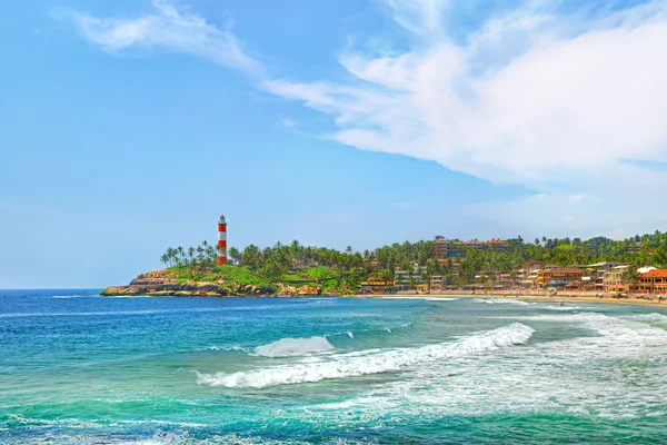 Indie, Kovalam beach, Kerala — Stock fotografie