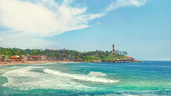 India, Kovalam beach, Kerala — Stock Photo, Image