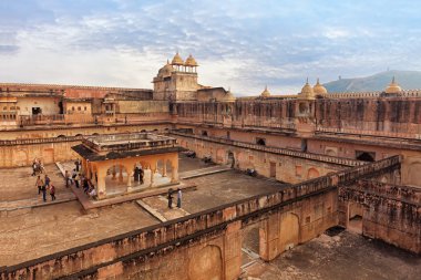 Görünüm, amber fort, jaipur, Hindistan