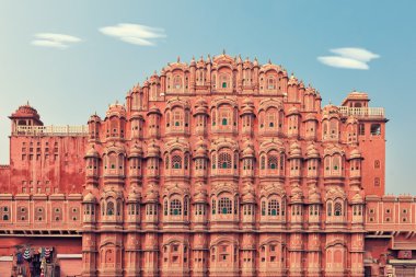 Hawa Mahal, Palace of the Winds in India clipart