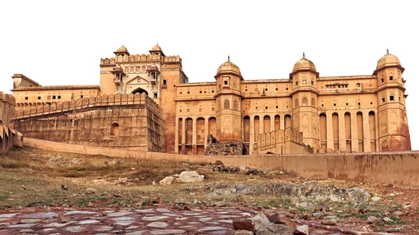 Άποψη του amber fort, jaipur, Ινδία — Φωτογραφία Αρχείου