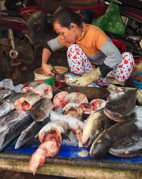 Traditional asian market — Stock Photo, Image