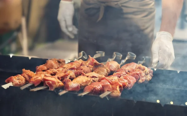 Barbekü ızgara et