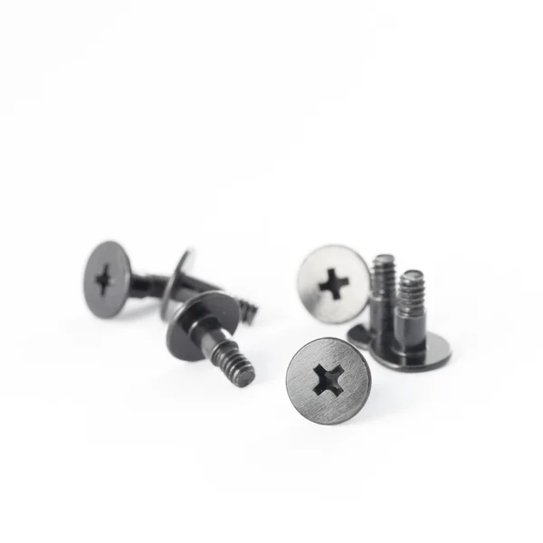 Pile of metal fasteners — Stock Photo, Image