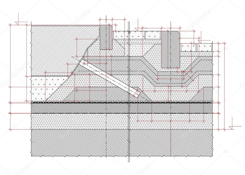 Structural drawing 