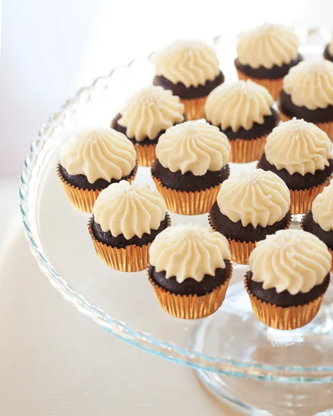 Cup-cakes close-up — Stock Photo, Image