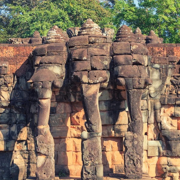 Terrace of the Elephants, Cambodia — Stock Photo, Image