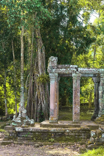 Remains of  Angkor temples, Cambodia — Stock Photo, Image