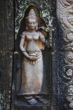 Angkor kadın kısma, Kamboçya