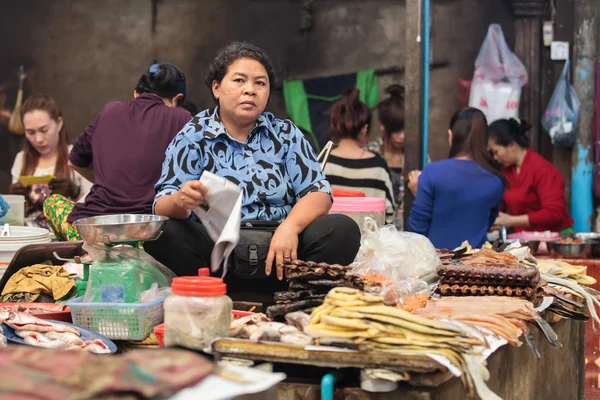 Traditional asian market — Stock Photo, Image