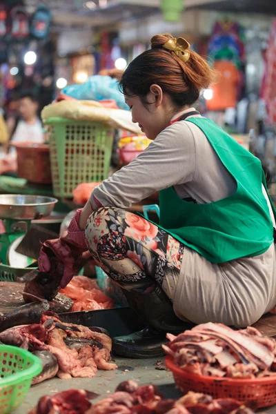 Traditional asian market — Stock Photo, Image