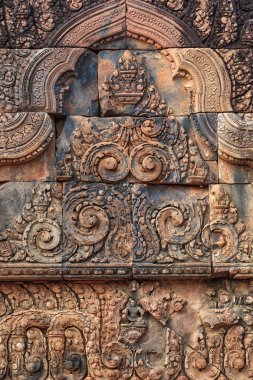 Banteay Srei Tapınağı kısma, Kamboçya