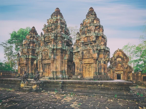 Chrám Banteay Srei, Kambodža — Stock fotografie