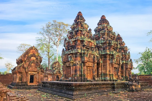 Chrám Banteay Srei, Kambodža — Stock fotografie