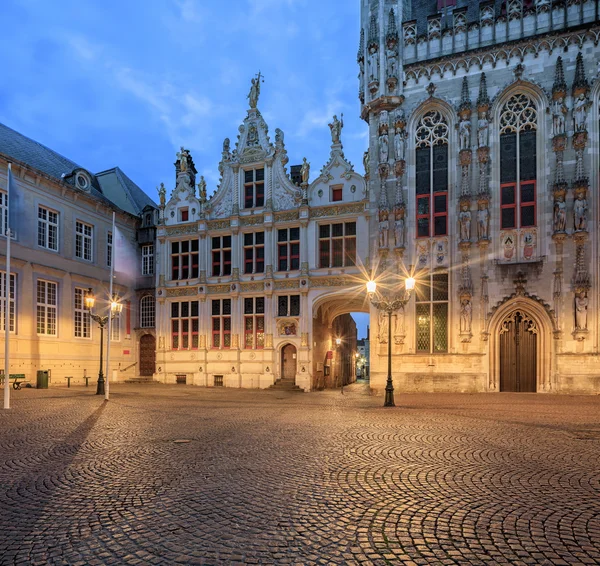 Brujas centrales por la noche — Foto de Stock