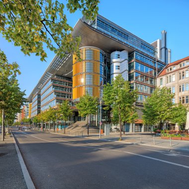 Berlin, Almanya - 29 Ağustos 2015: Potsdamer platz