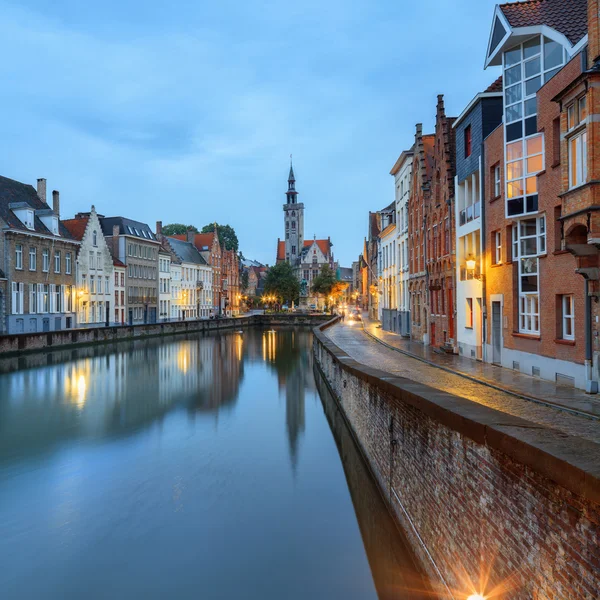 Wasser von Spiegelrei, Brügge — Stockfoto