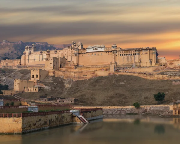 View of Amber fort, Jaipur, India — Stock Photo, Image