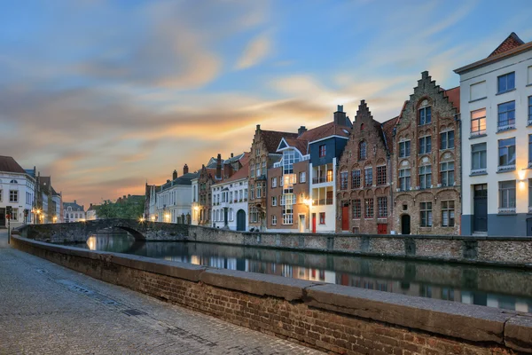 Wateren van Spiegelrei, Brugge — Stockfoto