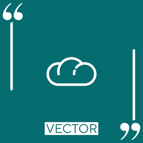 Big Bun Vector Icon Icono Lineal Línea Carrera Editable — Vector de stock