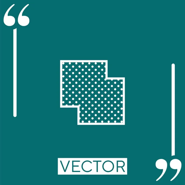 Fusionar Icono Vectorial Icono Lineal Línea Carrera Editable — Vector de stock