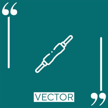 araçlar vektör doğrusal simgesi. Düzenlenebilir okşanmış satır