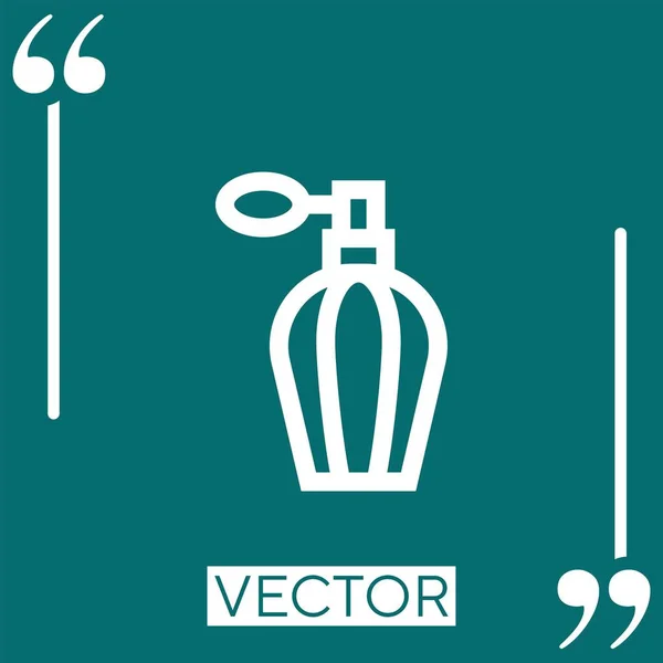 Значок Вектора Аромата Линейная Икона Редактируемая Линия — стоковый вектор